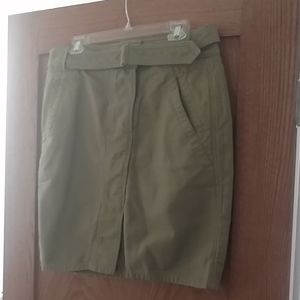 Loft Camel color skirt size 12